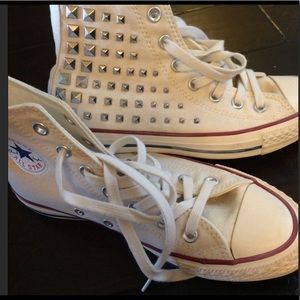 Studded converse